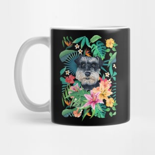 Tropical Miniature Schnauzer Mug